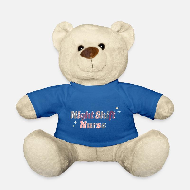 Nachtschicht-Krankenschwester/Krankenbruder - Teddy - Königsblau