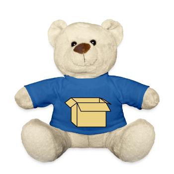 Carton - Teddy Bear - royal blue - Front