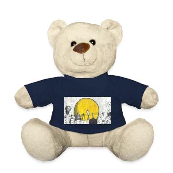 Magical Turin - Teddy Bear - french navy - Front