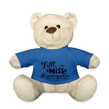 Little Miss Kindergarten - Teddy - Königsblau - Vorne