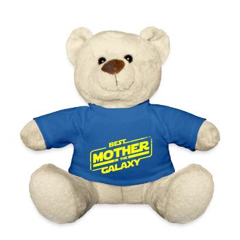 best mother in the galaxy - Nounours - bleu roi - Devant