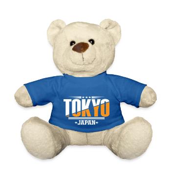 Tokyo Japan - Teddy - Königsblau - Vorne