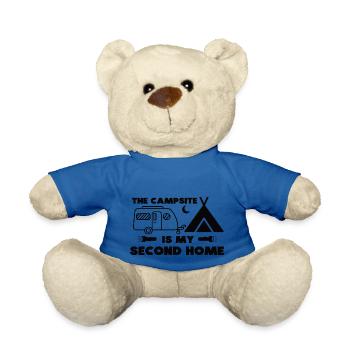 The Campsite is my Second Home - Teddy - Königsblau - Vorne