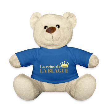 Die Königin der Witze - Teddy - Königsblau - Vorne