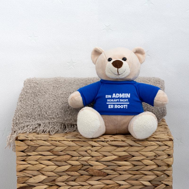 Admin System Administrator Lustig Spruch linux Teddy