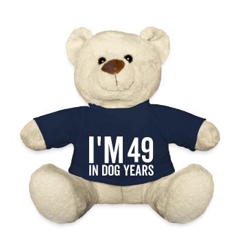 Ich bin 49 in Hundejahren - Teddy - French Navy - Vorne