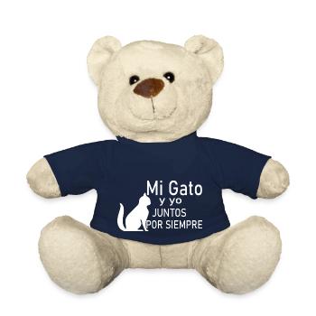 Chat Katze - Nounours - bleu marine - Devant