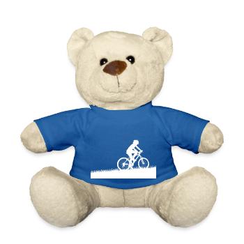 Marathon Triathlon Running joggen Biking Radfahren - Teddy - Königsblau - Vorne