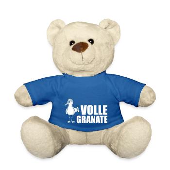 Coole Möwe = volle Granate - Teddy - Königsblau - Vorne