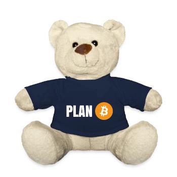 Bitcoin - Plan B - Teddy - French Navy - Vorne