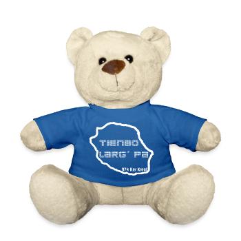 Tienbo larg pa - Nounours - bleu roi - Devant