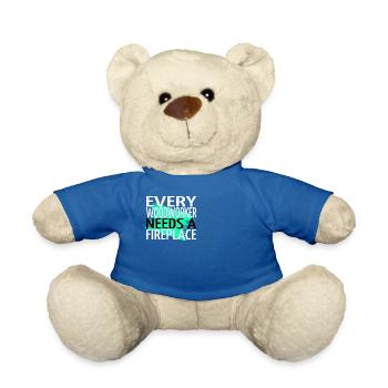 best woodworker americas blogger plumber jokes - Teddy - Königsblau - Vorne
