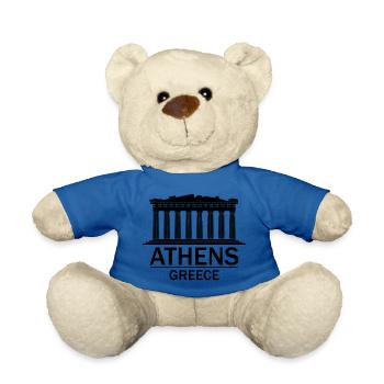 Athen Griechenland - Teddy - Königsblau - Vorne