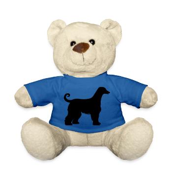 Hund Dog - Teddy Bear - royal blue - Front
