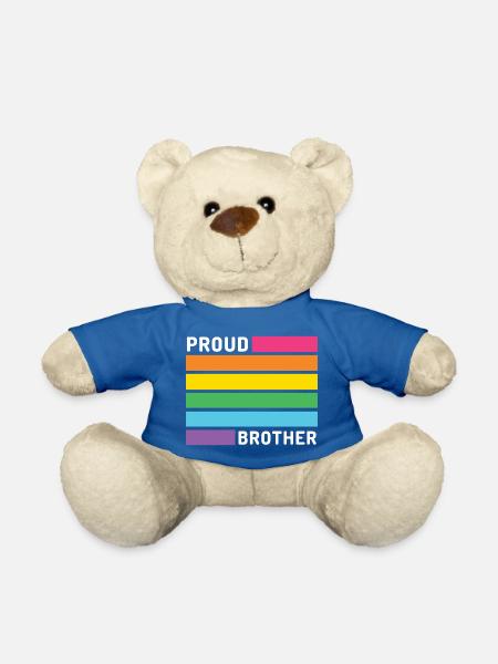 Pride Month LGBT - Stolzer Bruder - Teddy - Königsblau