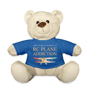Model Airplane Model Airplane - Teddy Bear - royal blue - Front