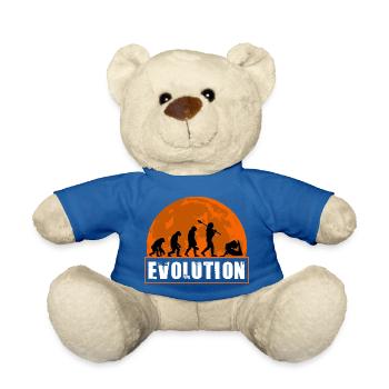 Entwicklung von Yoga Girl Yoga Mama Yoga Lover - Teddy - Königsblau - Vorne