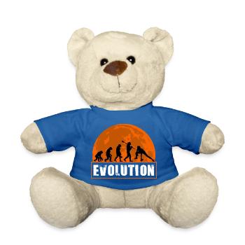 Entwicklung des Woman Gym Fitness Bodybuilding - Teddy - Königsblau - Vorne