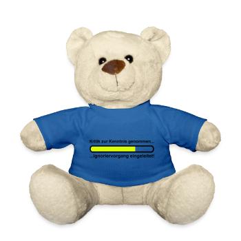 Ignoriervorgang - Teddy - Königsblau - Vorne
