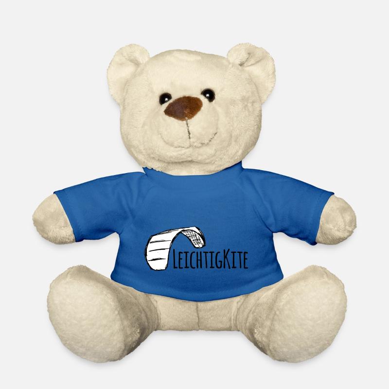 Kite Drachen "Leichtigkite" - Teddy - Königsblau