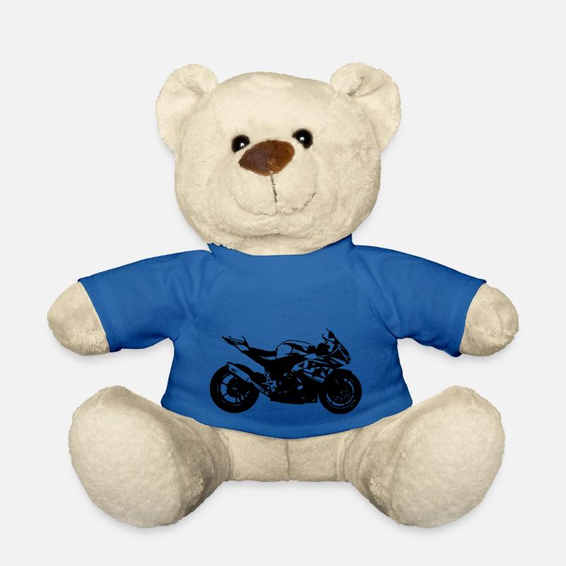 Motorrad - Teddy - Königsblau