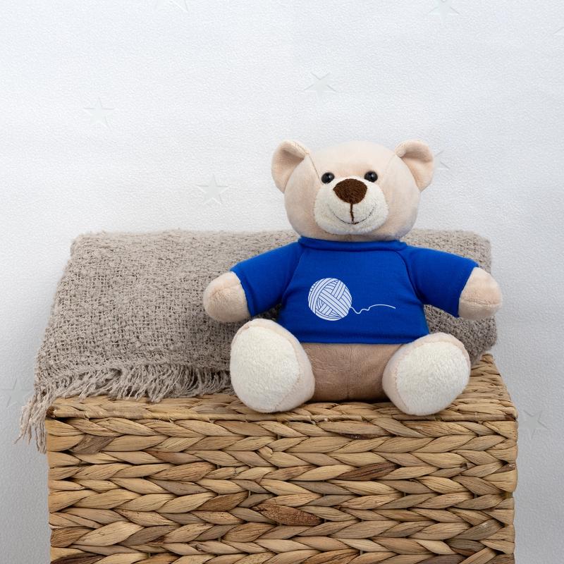 Wool wool tyre white (vector object) Teddy Bear