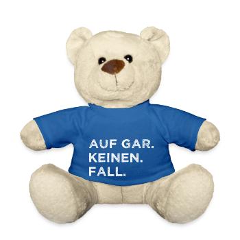 lieben geschenk statement geburtstag - Teddy - Königsblau - Vorne