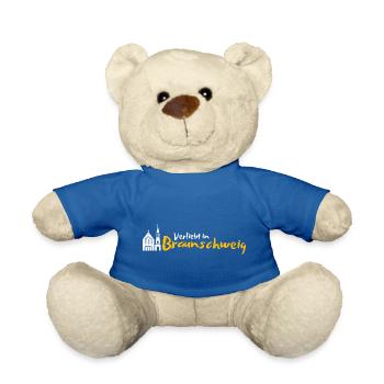 Verliebt in Braunschweig - Teddy - Königsblau - Vorne
