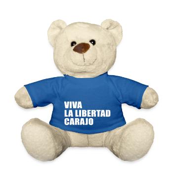 Viva la libertad carajo - Teddy - Königsblau - Vorne