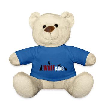 Wolfgang- Wolf Gang 4 Name oder Tiergruppe? - Teddy - Königsblau - Vorne