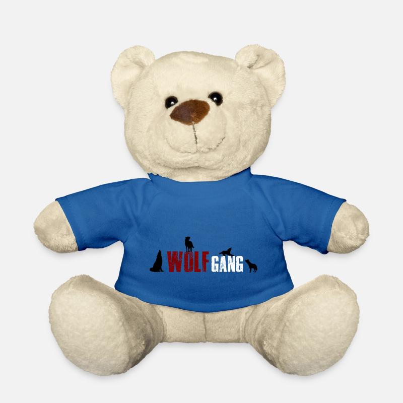 Wolfgang- Wolf Gang 4 Name oder Tiergruppe? - Teddy - Königsblau