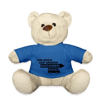 ein hoch auf unsern busfahrer - Teddy - Königsblau - Vorne