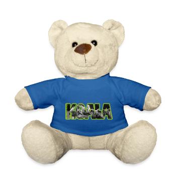 Koala - Teddy Bear - royal blue - Front