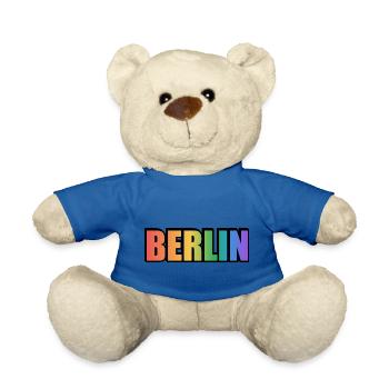 Gay Berlin - Nounours - bleu roi - Devant