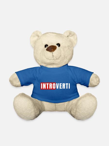Introvertierter - Teddy - Königsblau