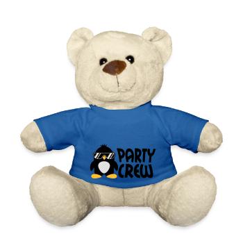 Party Crew Penguin - Nounours - bleu roi - Devant