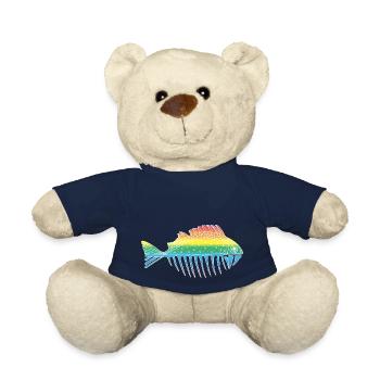 Poisson - Nounours - bleu marine - Devant