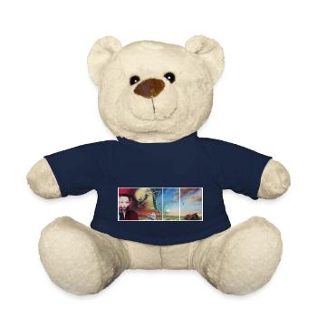 Peinture surréaliste / DECOE - Nounours - bleu marine - Devant