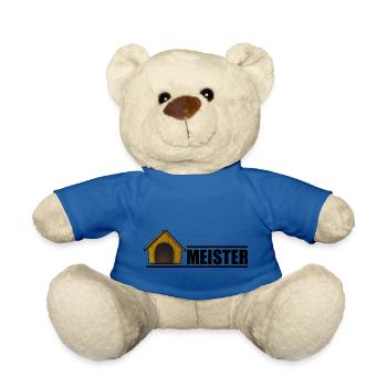 Handwerker Handyman Handwerk Werkzeug Baustelle - Teddy - Königsblau - Vorne
