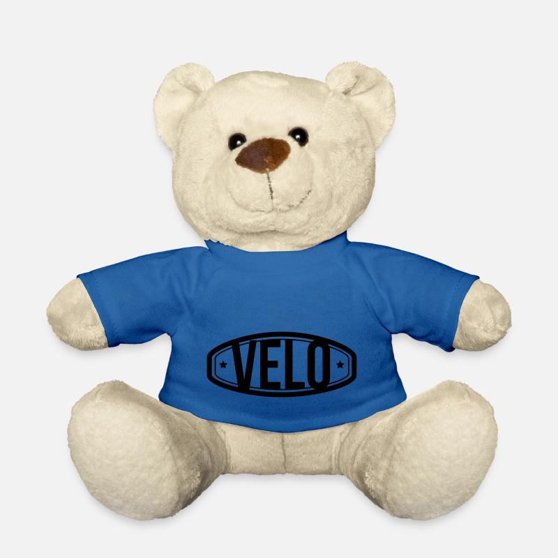 cycling - Teddy Bear - royal blue