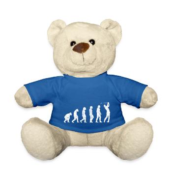 Golf Golf Clubs Golfer Saying Golf Ball - Teddy Bear - royal blue - Front
