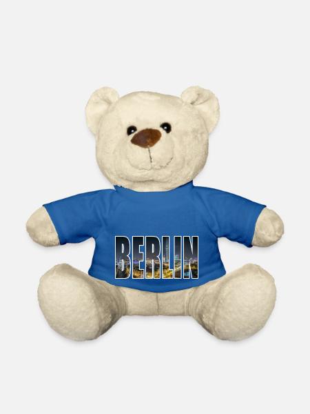 berlin skyline - Teddy - Königsblau