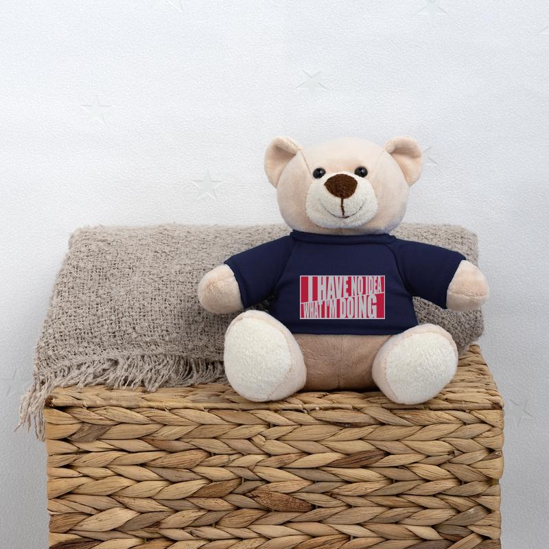I Have No Idea Teddy Bear