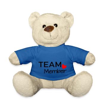 Team Member - Teddy Bear - royal blue - Front