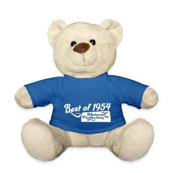 1954 - Teddy Bear - royal blue - Front
