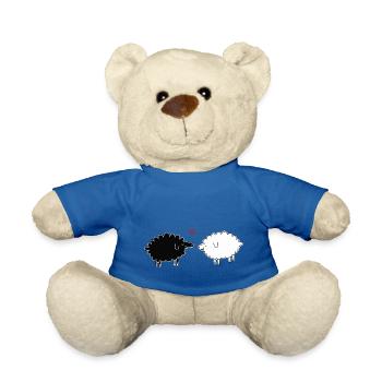 Sheep - Teddy Bear - royal blue - Front