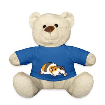 Guinea pig - Teddy Bear - royal blue - Front