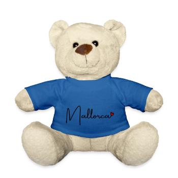 Mallorca Heart - Teddy Bear - royal blue - Front