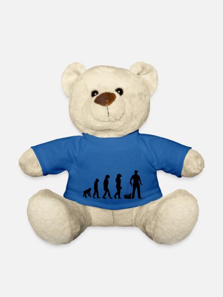 évolution bricoleur - Nounours - bleu roi