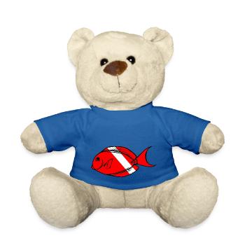 Doktorfisch two von Scuba.Style - Teddy - Königsblau - Vorne